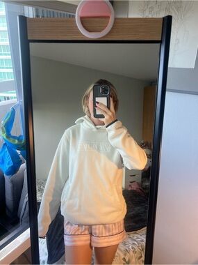Aeropostale Cream Fleece Hoodie